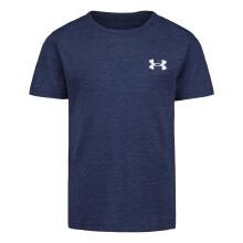 Under Armour Jungen Kurzarm Elite T-Shirt, leicht & atmungsaktiv, lockere Passform, Mitternachtsblau, 7