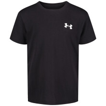 Under Armour Jungen Elite Kurzarm T-Shirt, Schwarz Sp22, 3T US