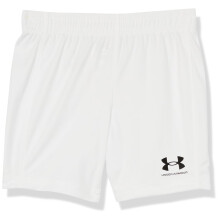 Shorts de Soccer Performance Challenger Under Armour pour Garçons, Taille Élastique, Légers, Blanc, 5