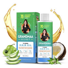 Aceite Capilar NidhiS Grandmaa Secret 13 Hierbas Crecimiento y Control Caída | Hecho a Mano con Aloe Vera