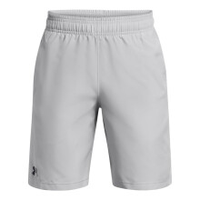 Shorts Woven Performance Under Armour Garçon, (011) Gris Mod / Noir, X-Large
