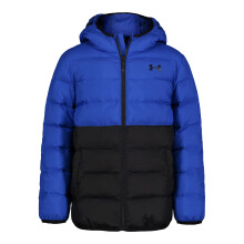 Under Armour Jungen Pronto Kapuzen-Puffermantel, Leicht & Wasserabweisend, Royal Team, 6