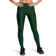 Under Armour Damen HeatGear Armour Hochtaillierte Leggings mit Taschen, (301) Forest Green / White, Klein