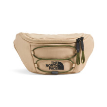 THE NORTH FACE Jester Lumbar Pack - Fanny Pack with Water Repellent Finish, 2.2 Liters, Crossbody Adjustable Strap, Khaki Stone/Forest Olive, One Size
