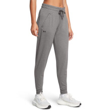 Under Armour Damen HeatGear Armour Pants, (020) Charcoal Light Heather / Black, X-Large