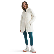 The North Face Abrigo Aislante para Mujer Junction - Chaqueta de Invierno, Acabado Repelente al Agua, Blanco, XX-Large