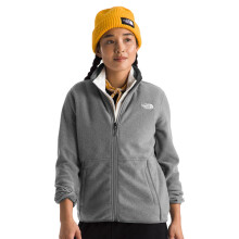 Chaqueta de Forro Polar Glacier para Mujer de The North Face, Gris Medio TNF, X-Small