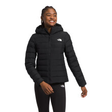 Chaqueta con Capucha Aconcagua 3 de The North Face para Mujer - Abrigo Aislado, Resistente al Viento y Agua, Negro TNF, Mediana