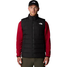 The North Face Men's Aconcagua 3 Insulated Vest - Wind Resistant, Water Repellent, 600 Fill Waterfowl Down Insulation, TNF Black-NPF, Large