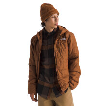 The North Face Chaqueta con Capucha Aislante para Hombre - Resistente al Agua, Aislamiento Heatseeker, Capucha de 3 Piezas, Negro TNF, Grande