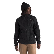 The North Face Herren Alta Vista Regenjacke - Wasserdicht, Atmungsaktiv, Wetterfest, Kapuze, Zip Brusttasche, TNF Schwarz-NPF, Medium