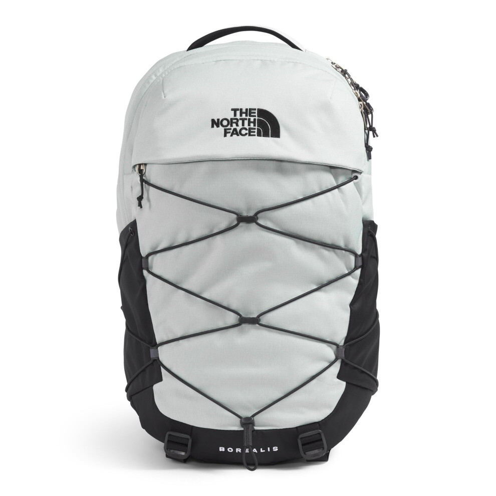 The North Face Borealis Commuter Laptop Backpack - Water Repellent, Laptop Sleeve, Large Main Compartment, Tin Grey Dark Heather/Asphalt Grey/Tnf Blac