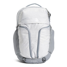 Mochila de Laptop para Mujer The North Face Surge - Bolsa de Viaje, Funda para Laptop, Resistente al Agua, TNF Blanco Metálico