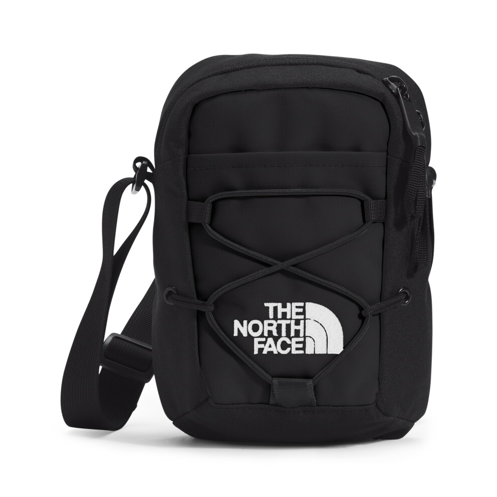The North Face Jester Crossbody Bag - Water-Repellent Sling Bag, Multiple Carry Options, Adjustable, Bungee Support, Tnf Black-Npf, One Size
