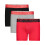 Under Armour Under Armour UA PERFORMANCE COTTON- SOLID 4, 3-Pack Prestanda Bomull-Röd, YXL 1