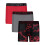 Under Armour Under Armour UA PERFORMANCE TECH- PRINTS 3PK, Racer Red - Three Pack, YM 1