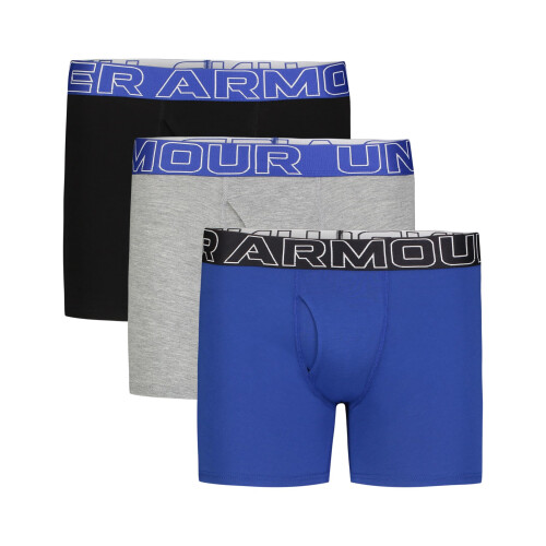Under Armour Under Armour UA PERFORMANCE COTTON- SOLID 4, 3-Pack Prestanda Bomull-Royal, YS