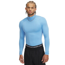 Under Armour Men's ColdGear Armour Compression Mock, (475) Carolina Blue/White/White, 3X-Large Tall