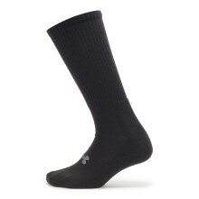 Chaussettes de Boot Tactical Unisex-Adultes Under Armour, (002) Noir/Noir/Castlerock, Grand