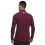Under Armour Under Armour Herr ColdGear Fitted Mock, (609) Maroon / Vit, X-Large 1