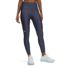Leggings Femme Under Armour HeatGear High Taille Ankle Antidérapants, (044) Gris Pluie / Blanc, X-Small Tall