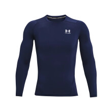 Under Armour Big & Tall HeatGear Armour Comp Long Sleeve Midnight Navy/White 2XT
