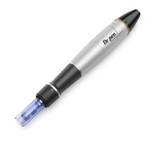 (silver) Dr.pen A1 Electric Microneedle Derma Pen Microcrystalline Mesotherapy Beauty Device