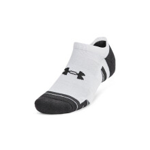 Under Armour 1386243-101-LG Unisex UA Perf Tech 6pk NS WHT LG