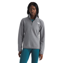 Chaqueta Fleece con Media Cremallera para Mujer The North Face - Gris Medio TNF, Grande