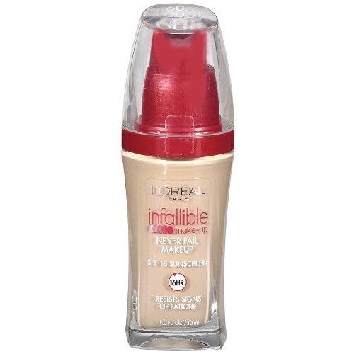 L'oreal Infallible Advanced Never Fail Makeup, Nude Beige, 1 fl oz