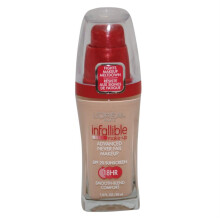 L'oreal Infallible Advanced Never Fail Makeup, Marfil Suave, 1 Onza Líquida