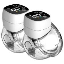 Double Sided Wearable Portable Hands Free Breast Pump