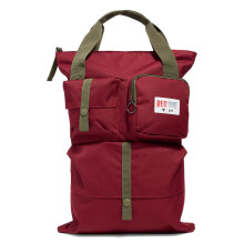 Under Armour Project Rock Red One Gym Sack, Cardinal/Marine OD Green/White, One Size