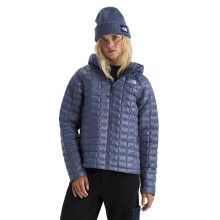 Chaqueta con capucha Thermoball para mujer de The North Face | Aislamiento, resistente al viento y agua, capucha ajustable, Twilight Galaxy, Grande
