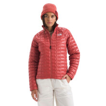 The North Face Women's ThermoBall Insulated Jacket (Standard & Plus Size) - Wind & Water Resistant, Secure Zip Pockets, Mars Dust, Small