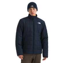 The North Face Men's Junction Insulated Jacket - Water Repellent Winter Coat, Secure Zip Hand Pockets, Summit Navy, Large