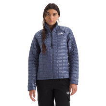 Chaqueta aislante ThermoBall de mujer de The North Face - Resistente al viento y agua, Galaxy Crepúsculo, Mediana