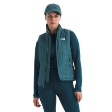 The North Face Women's Junction Insulated Vest - Water Resistant, Heatseeker Insulation, Stretch Binding & Zip Pockets, Space, Medium