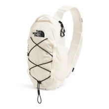 The North Face Borealis Sling Bag - Crossbody Bag, Water Repellent, Adjustable Strap, Multiple Compartments, Garnet Dark Heather/Garnet, One Size