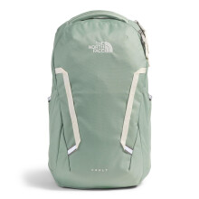Mochila para Portátil The North Face Women's Vault - Bolsa de Viaje, Resistente al Agua, Espaciosa, Slate Moss/White Dune, Talla Única