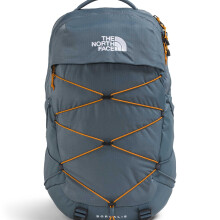 Mochila para portátil The North Face Borealis Commuter - Resistente al agua, Gran capacidad, Gris granito/Naranja polvo, Talla única