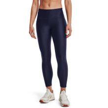 Under Armour Leggings Donna HeatGear Alta Vita Senza Slip , Blu Notte (410)/Bianco , X-Large