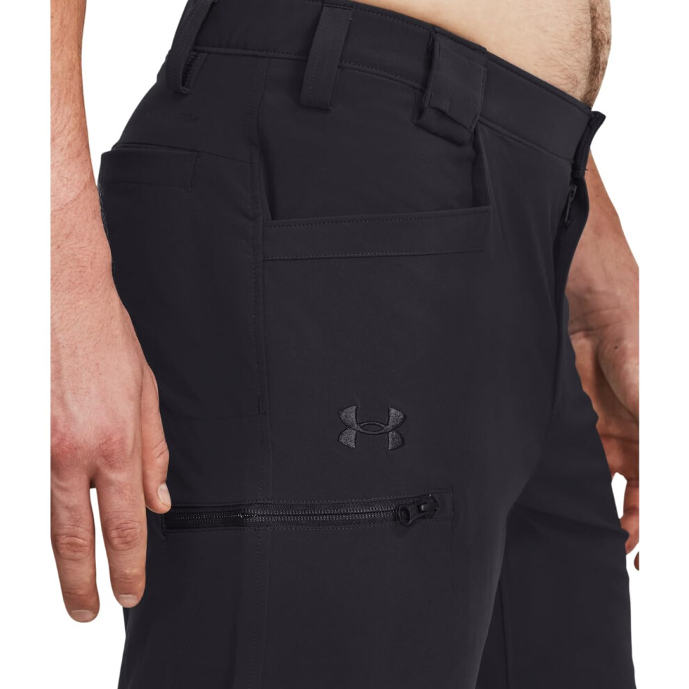 Under Armour Men's Defender Pants, (465) Dark Navy Blue / / Dark Navy Blue, 34/30