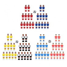 (Style 2) 22x Resin Foosball Men Soccer Table Man Football Players Figure Game Parts Replacement