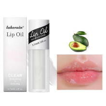 (5) Lip Oil Gloss Lip Care Fruit Lip Oil For Dry Lips Moisturizing Hydrating