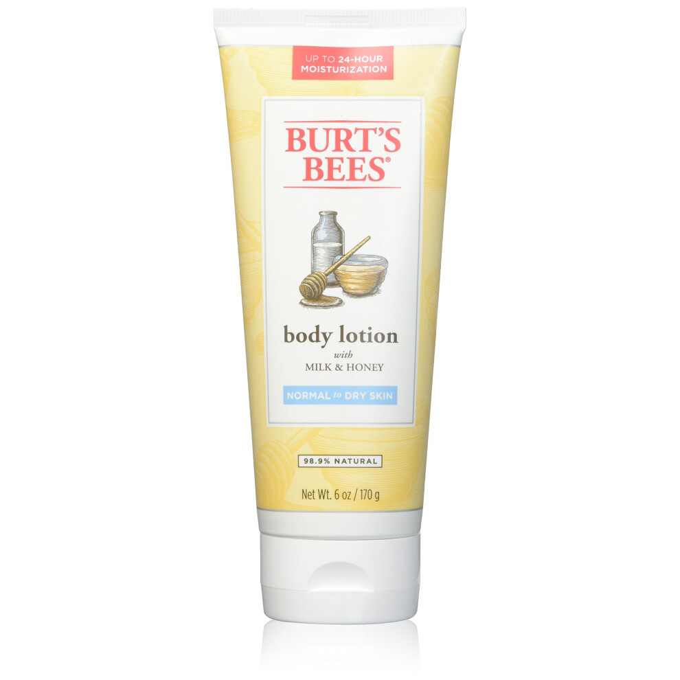 Burt's Bees Milk And Honey Body Lotion, 6 Oz