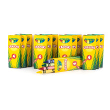 Crayola 12 Boxen 4er Pack Buntstifte Party Favor Farben