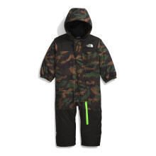The North Face Mono de Nieve para Bebé - Libre de PFAS, Negro TNF Camo Pequeño, 3 Meses