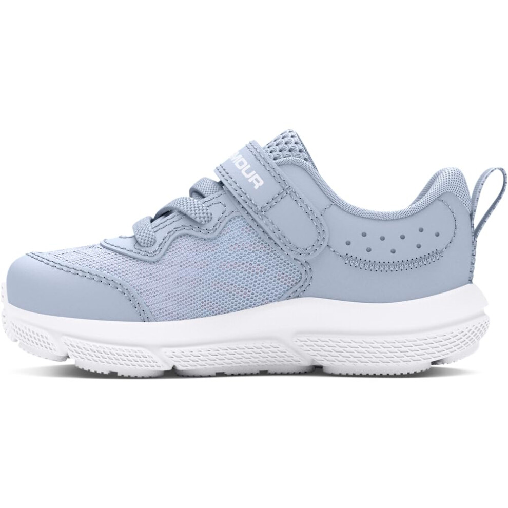 Under Armour Girls' Infant Assert 10 Alternate Closure, (464) Nimbus Blue/Nimbus Blue/Iridescent, 10, Us