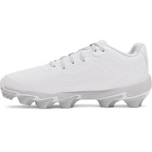 Under Armour Women's Glyde Sola RM Softball Cleats, (100) White/Summit White/Stone, 8.5, US